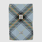 Serviette De Golf Clan Bell Tartan (Devant)