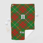 Serviette De Golf Clan Bruce Hunting Tartan (En situation)