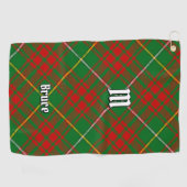 Serviette De Golf Clan Bruce Hunting Tartan (Horizontal)