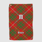 Serviette De Golf Clan Bruce Tartan (Devant)