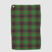 Serviette De Golf Clan Buchan Scottish Tartan (Devant)