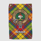 Serviette De Golf Clan Buchanan Crest (Devant)