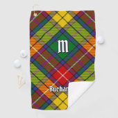 Serviette De Golf Clan Buchanan Tartan (En situation)