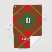 Serviette De Golf Clan Cameron Tartan (En situation)