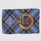 Serviette De Golf Clan Clark Crest (Horizontal)