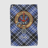 Serviette De Golf Clan Clark Crest (Devant)