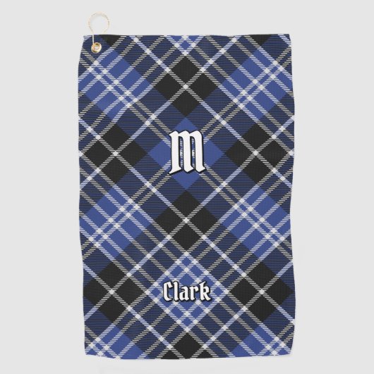 Serviette De Golf Clan Clark Tartan (Devant)