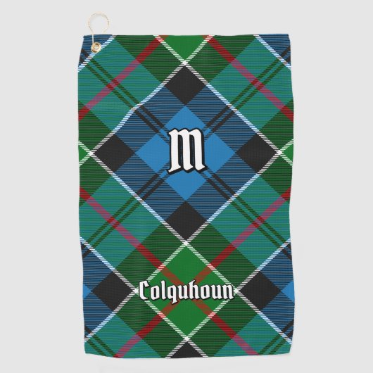 Serviette De Golf Clan Colquhoun Tartan (Devant)