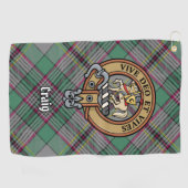 Serviette de golf Clan Craig Crest (Horizontal)