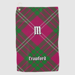 Serviette de golf Clan Crawford Tartan