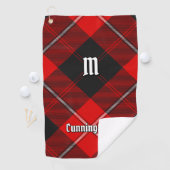 Serviette De Golf Clan Cunningham Tartan (En situation)
