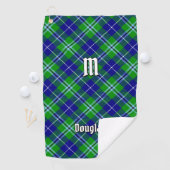 Serviette De Golf Clan Douglas Tartan (En situation)