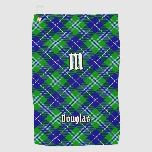 Serviette De Golf Clan Douglas Tartan (Devant)