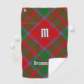 Serviette De Golf Clan Drummond Tartan (En situation)