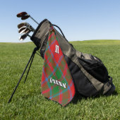 Serviette De Golf Clan Drummond Tartan (Vert)