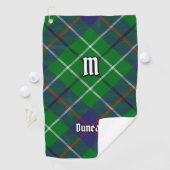 Serviette De Golf Clan Duncan Tartan (En situation)