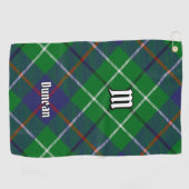 Serviette De Golf Clan Duncan Tartan (Horizontal)