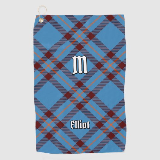 Serviette De Golf Clan Elliot Ancien Tartan Golf Towne (Devant)