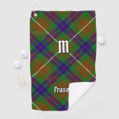 Serviette De Golf Clan Fraser Chasse Tartan Golf Towne (En situation)