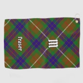 Serviette De Golf Clan Fraser Chasse Tartan Golf Towne (Horizontal)