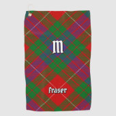 Serviette de golf Clan Fraser Tartan (Devant)