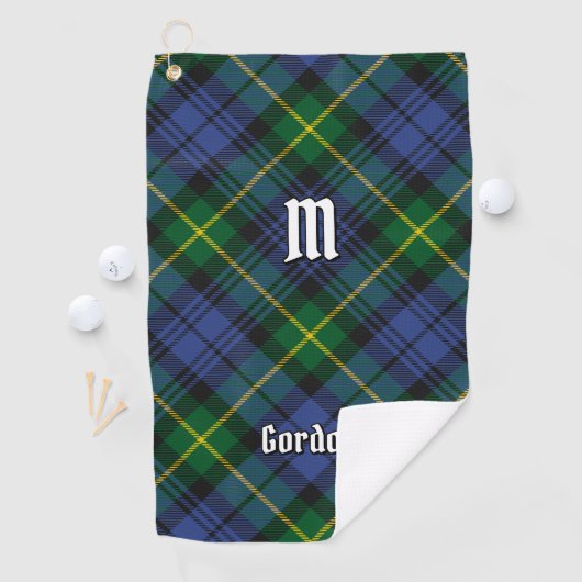 Serviette de golf Clan Gordon Tartan (En situation)