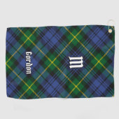 Serviette de golf Clan Gordon Tartan (Horizontal)