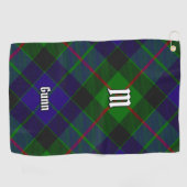 Serviette de golf Clan Gunn Tartan (Horizontal)