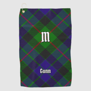 Serviette de golf Clan Gunn Tartan