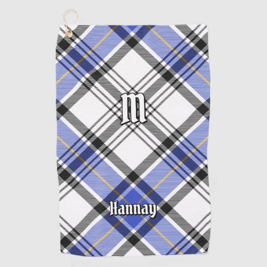 Serviette De Golf Clan Hannay Tartan (Devant)