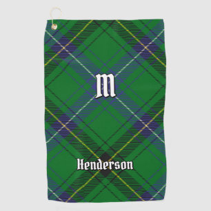 Serviette De Golf Clan Henderson Tartan