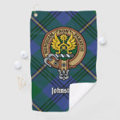 Serviette De Golf Clan Johnston Crest Golf Towel (En situation)
