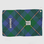 Serviette De Golf Clan Johnston Tartan Golf Towel (Horizontal)