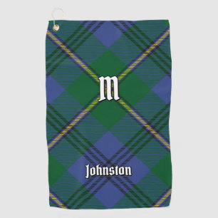 Serviette De Golf Clan Johnston Tartan Golf Towel