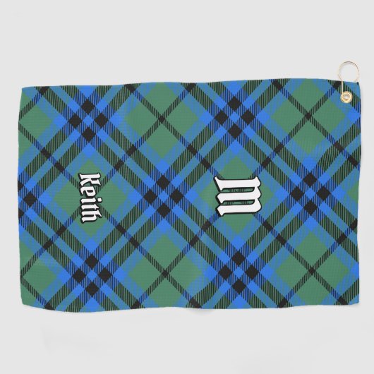 Serviette de golf Clan Keith Tartan (Horizontal)