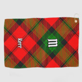 Serviette De Golf Clan Kerr Tartan (Horizontal)