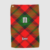 Serviette De Golf Clan Kerr Tartan (Devant)