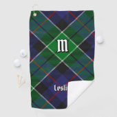 Serviette De Golf Clan Leslie Chasse Tartan (En situation)