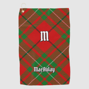 Serviette De Golf Clan MacAulay Tartan Golf Towel