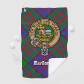 Serviette De Golf Clan MacDonald Crest Golf Towel (En situation)