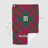 Serviette De Golf Clan MacDougall Tartan (En situation)