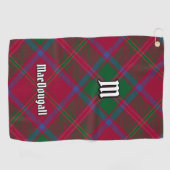Serviette De Golf Clan MacDougall Tartan (Horizontal)
