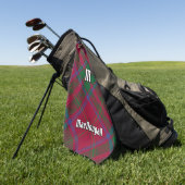 Serviette De Golf Clan MacDougall Tartan (Vert)