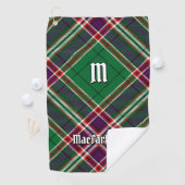 Serviette De Golf Clan MacFarlane Chasse moderne Tartan (En situation)