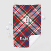 Serviette De Golf Clan MacFarlane robe Tartan (En situation)