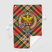 Serviette De Golf Clan MacGill Crest sur Tartan Golf Towel (En situation)