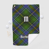 Serviette De Golf Clan MacInnes Tartan (En situation)