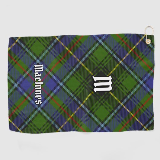 Serviette De Golf Clan MacInnes Tartan (Horizontal)