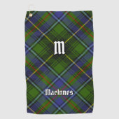 Serviette De Golf Clan MacInnes Tartan (Devant)