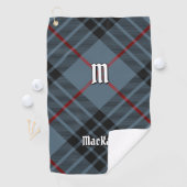 Serviette De Golf Clan MacKay Blue Tartan (En situation)